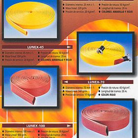 MANGUERA PLANA PARA INCENDIOS